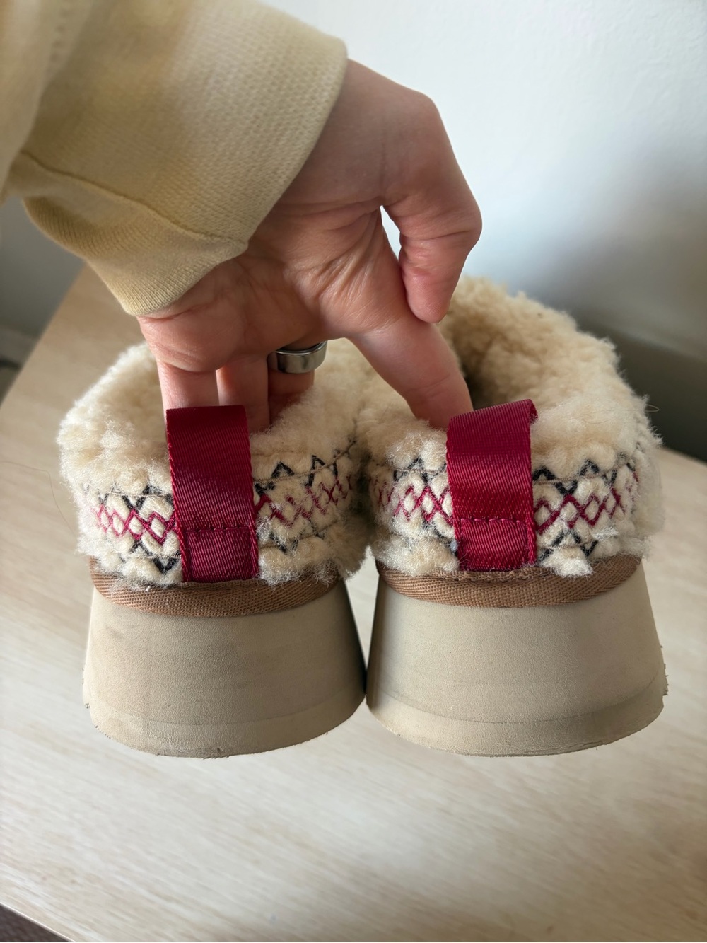 UGG Tazz Heritage Braid slip on 9 - Picture 8 of 16